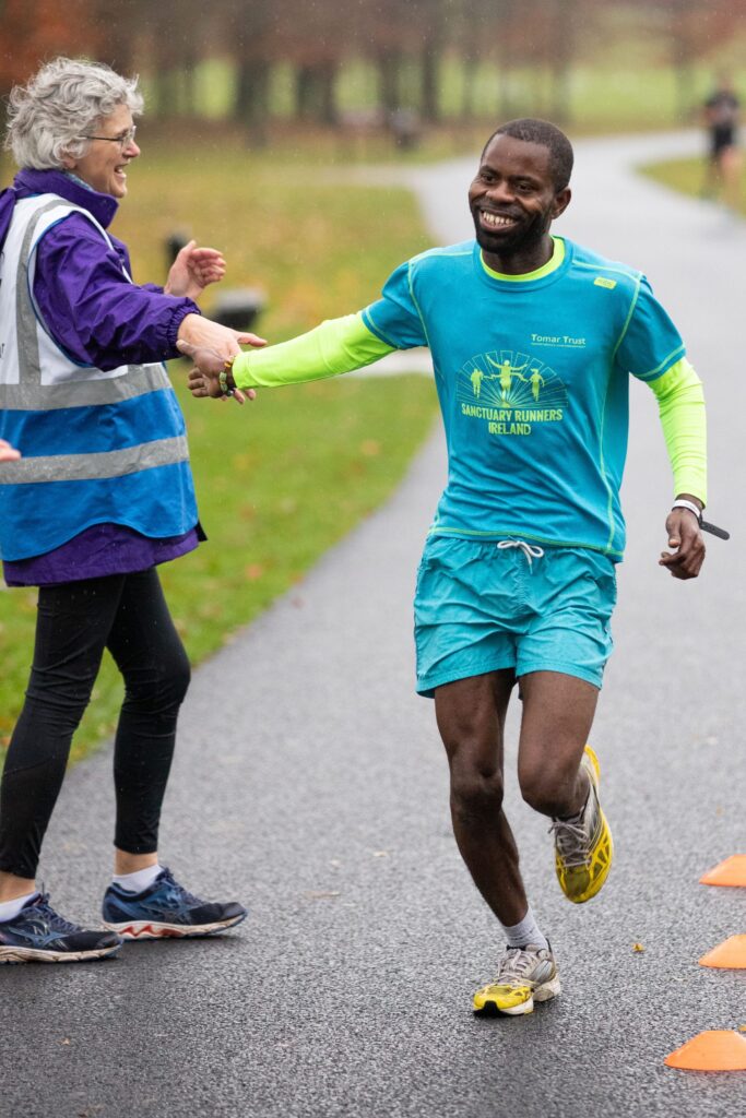 Sanctuary Runner Noel our first ever pacer in Cork City Marathon 2023!