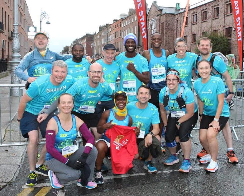 World Record number of International Protection Applicants to take part in Irish Life Dublin Marathon with Sanctuary Runners