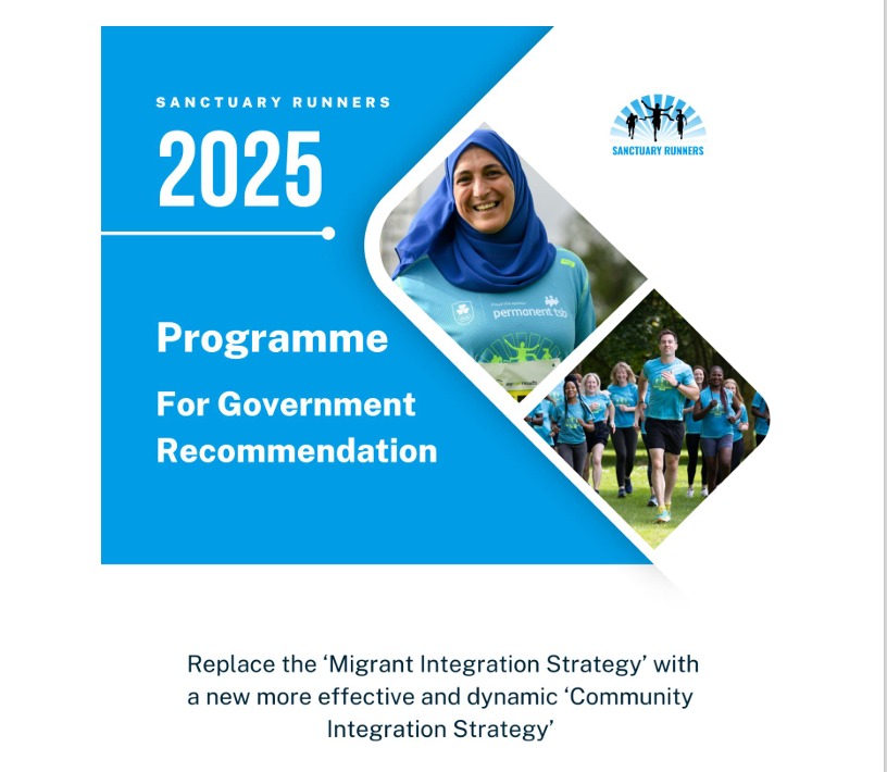 Sanctuary Runners call on new government to adopt a ‘Community Integration Strategy’ for migrants and wider society
